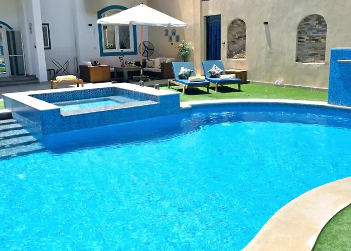 Villa Luxury Royal Blue Family 8pers Private Pool Hurghada